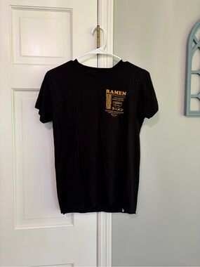 Black Ramen Graphic Short Sleeve Tee